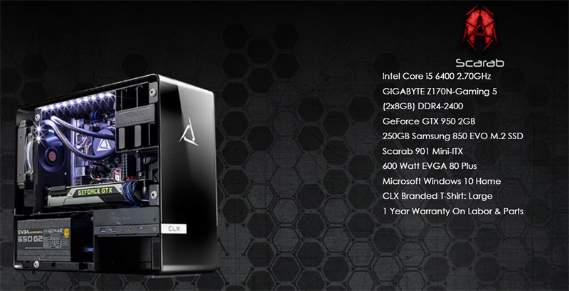 Illustration for article titled CybertronPC CLX Scarab Gaming System Review: Big Power In A Small Package
